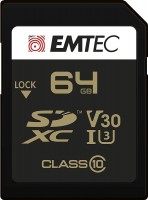 Memory Card Emtec SD UHS-I U3 V30 SpeedINPRO 64 GB