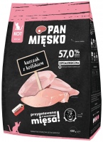 Photos - Cat Food PAN MIESKO Kitten Chicken with Rabbit  400 g