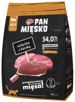 Photos - Cat Food PAN MIESKO Adult Veal with Duck  400 g