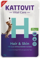 Cat Food Kattovit Vital Care Hair&Skin 85 g 