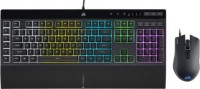 Photos - Keyboard Corsair K55 RGB PRO + Harpoon RGB PRO 