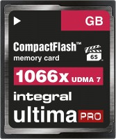 Memory Card Integral UltimaPro CompactFlash Card 1066x VPG-65 64 GB