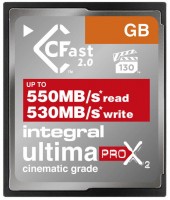 Photos - Memory Card Integral UltimaPro X2 CFast Card 2.0 Cinematic 512 GB
