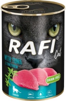 Photos - Cat Food Rafi Cat Sterilised with Tuna 400 g 
