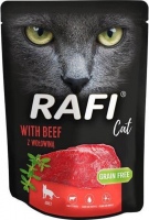 Photos - Cat Food Rafi Cat Canned with Beef 300 g 