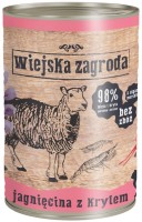 Photos - Cat Food Wiejska Zagroda Adult Canned Lamb with Krill  400 g