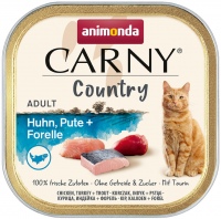 Cat Food Animonda Adult Carny Chicken/Turkey/Trout 100 g 