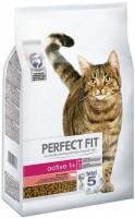 Photos - Cat Food Perfect Fit Adult 1+ Active Beef  7 kg