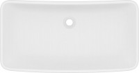 Bathroom Sink VidaXL Basin Rectangular Ceramic 146954 710 mm