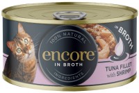 Photos - Cat Food Encore Tuna Fillet with Shrimp in Broth 16 pcs 