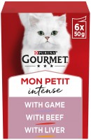 Photos - Cat Food Gourmet Mon Petit Intense Meat 6 pcs 