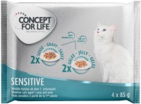 Cat Food Concept for Life Sensitive Mixed Trial Pack 4 pcs 