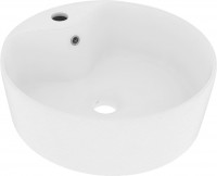 Bathroom Sink VidaXL Wash Basin with Overflow Ceramic 147031 360 mm