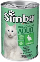 Photos - Cat Food Simba Adult Can Rabbit 415 g 