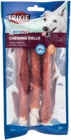 Photos - Dog Food Trixie Denta Fun Chewing Rolls with Duck 140 g 3