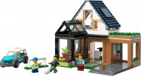 Construction Toy Lego Family House and Electric Car 60398 