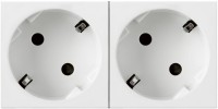 Photos - Socket Legrand Mosaic 077252 white