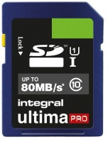 Memory Card Integral UltimaPro SD Class 10 UHS-I U1 80 MB/s 128 GB