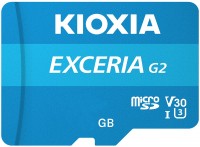 Memory Card KIOXIA Exceria G2 microSD with Adapter 128 GB