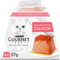 Cat Food Gourmet Revelations Mousse Salmon  4 pcs
