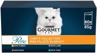 Cat Food Gourmet Perle Chef's Collection in Gravy  60 pcs