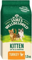 Photos - Cat Food James Wellbeloved Kitten Turkey 1.5 kg 