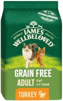 Cat Food James Wellbeloved Adult Cat Grain Free Turkey  10 kg