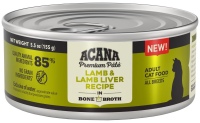 Photos - Cat Food ACANA Adult Pate Lamb/Lamb Liver 155 g 