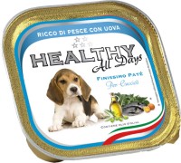 Photos - Dog Food HEALTHY Puppy Pate Fish/Eggs 150 g 1
