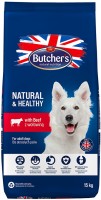 Photos - Dog Food Butchers Adult Natural/Healthy Beef 15 kg