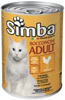 Photos - Cat Food Simba Adult Can Chicken 415 g 
