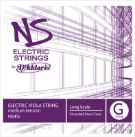 Strings DAddario NS Electric Viola G String Long Scale Medium 