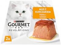 Photos - Cat Food Gourmet Revelations Mousse Chicken  2 pcs