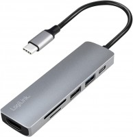 Card Reader / USB Hub LogiLink UA0343 