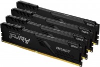 RAM Kingston Fury Beast DDR5 4x16Gb KF556C40BBK4-64