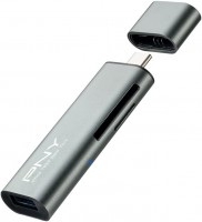 Photos - Card Reader / USB Hub PNY USB-C Card Reader - USB Adapter 