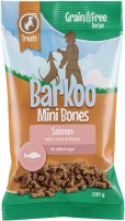 Dog Food Barkoo Mini Bones Salmon/Carrot 200 g 