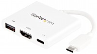 Photos - Card Reader / USB Hub Startech.com CDP2HDUACPW 