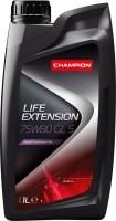 Photos - Gear Oil CHAMPION Life Extension 75W-80 GL-5 1L 1 L