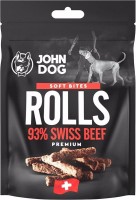 Photos - Dog Food John Dog Soft Beef Rolls 90 g 