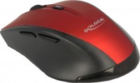 Mouse Delock Ergonomic Optical 5-button Mouse 2.4 Ghz Wireless 