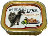 Photos - Cat Food HEALTHY Adult Pate Chicken 100 g 