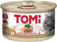 Photos - Cat Food TOMi Can Adult Chicken 85 g 