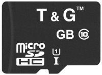 Photos - Memory Card T&G microSD class 10 UHS-I U1 + SD adapter 8 GB