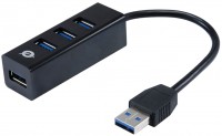 Card Reader / USB Hub Conceptronic HUBBIES04B 