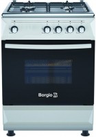 Photos - Cooker Borgio GG 640 S MBBL silver