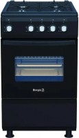 Photos - Cooker Borgio GG 540 BL MBBL black