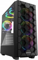Computer Case Sharkoon RGB Hex black