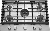 Photos - Hob KitchenAid KCGS 550ESS stainless steel