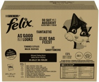 Photos - Cat Food Felix As Good As it Looks Mixed Selection in Jelly 120 pcs 